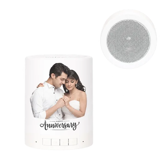 Musha Customized Smart Touch LED Photo Bluetooth Speaker - Personalized Music with Light