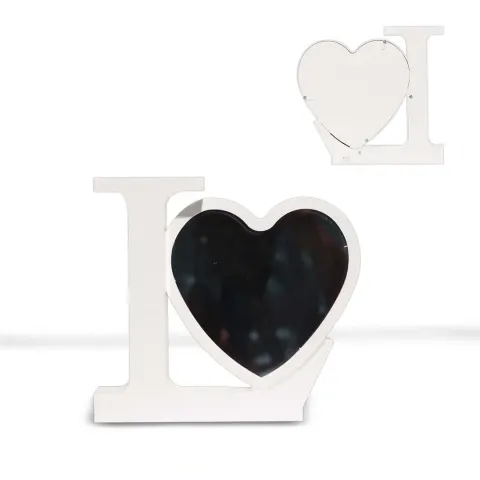 Personalized L for Love 3D Illusion LED Magic Mirror Photo...