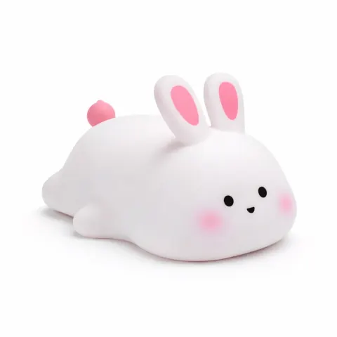Cute Sleeping Bunny LED Night Light for Kids