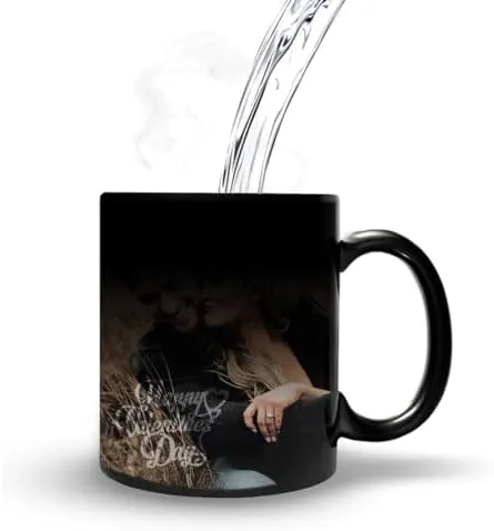 MUSHA Personalized Heat-Reveal Magic Photo Mug