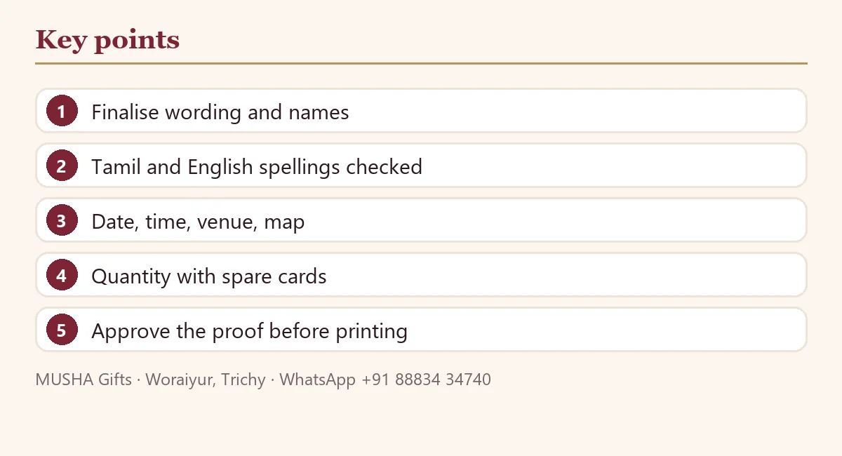 Wedding Invitation (Board) Card Printing: Planning Guide: key points